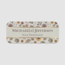 Search for vintage floral name tags Girly