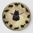 Search for lucky cat clocks Black