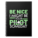 Search for airplane notebooks Flight instructor
