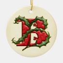 Search for letter b christmas decor Initial