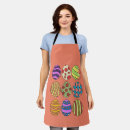 Search for easter egg aprons Painted