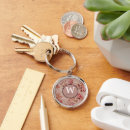 Search for pretty monogram key rings Girly