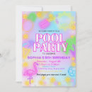 Search for glow party invitations Swimming