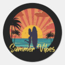 Search for beach vibes stickers Island