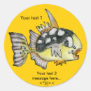 Search for cute clown stickers Fish