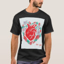 Search for linocut tshirts Flower
