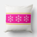 Search for pink snowflake cushions White