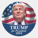 Search for president stickers Campaign