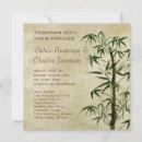 Search for bamboo wedding invitations Japanese