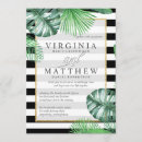 Search for black green gold wedding invitations Black and white