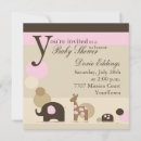 Search for stuffed animal invitations Giraffe