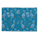 Search for blue flower pillowcases Garden