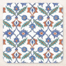 Search for turkish tile coasters Flower