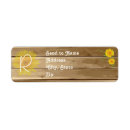 Search for barn wood return address labels Sunflower