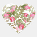 Search for flower heart stickers Watercolor flowers