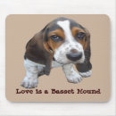 Search for basset hound mousepads Dog