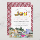 Search for burgers and beer invitations Watercolor