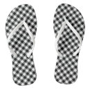 Search for black and white checkered thongs Trendy