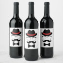 Search for hipster wine labels Moustache