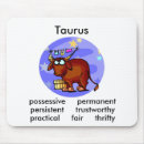 Search for zodiac taurus mousepads Astrological