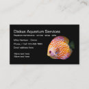 Search for aquarium business cards Service
