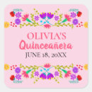 Search for pink mis quince stickers Quinceanera