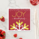 Search for holiday napkins Joy