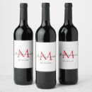 Search for red wine labels White