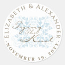Search for knot wedding stickers Typography