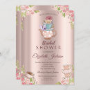 Search for teapot bridal shower invitations Floral