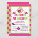 Search for ladybug baby girl shower invitations Cute