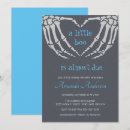 Search for skeleton baby shower invitations Gothic