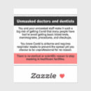 Search for doctors stickers Dentist