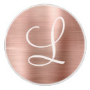 Search for pink gold knobs and pulls Chic