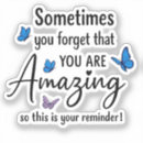 Search for self design stickers Uplifting message