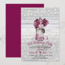 Search for mason jar birthday invitations Barn