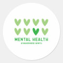 Search for mental health awareness month stickers End the stigma