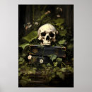 Search for gothic skull art Vintage halloween