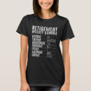 Search for retirement womens tshirts Retiring