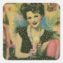 Search for ice cream shop stickers Retro