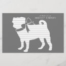 Search for pug stationery paper Puppy