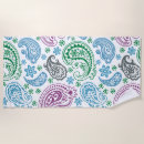 Search for paisley pattern beach towels Vintage