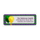 Search for mardi gras return address labels Green