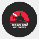 Search for scuba shark stickers Ocean