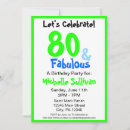 Search for bright birthday invitations Neon