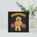 Search for funny gingerbread man christmas cards Santa