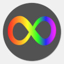 Search for symbol of infinity stickers Rainbow