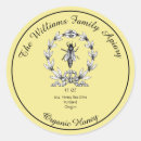Search for organic round stickers Pure raw honey