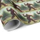 Search for bigfoot wrapping paper Cryptid