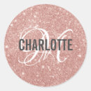 Search for blush pink glitter stickers Script